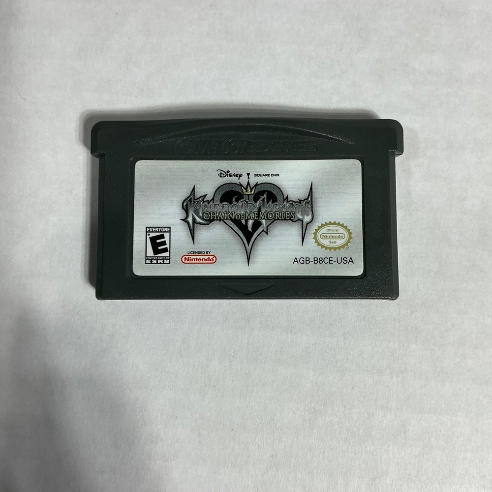 Kingdom Hearts Chain of Memories Nintendo Game Boy Advance GBA AGB-B8CE-USA